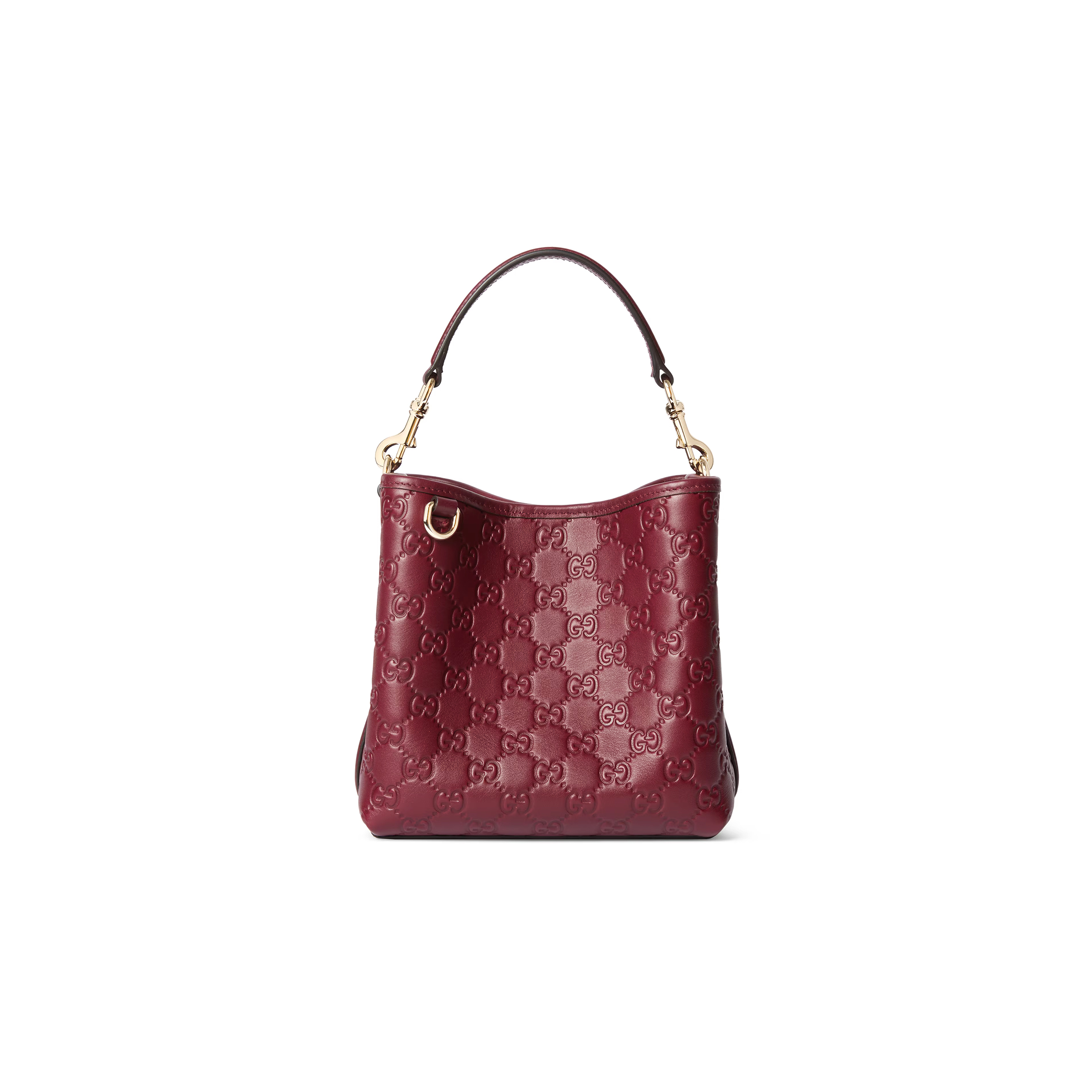 G*u*i gg emblem small bucket bag 815118 (19*18*11cm)